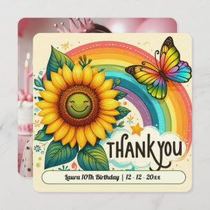 Birthday Thank You Card For Daughter