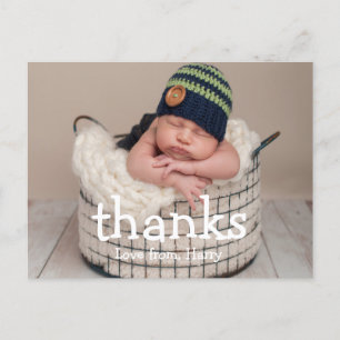 Birthday Thank You   Thanks Photo Postcards