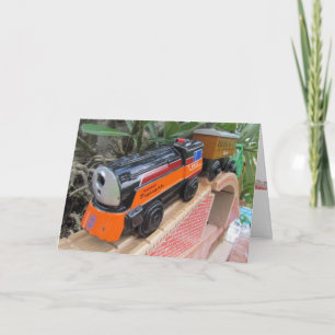 Birthday Train Card