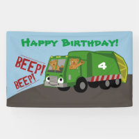 Birthday Trash Truck