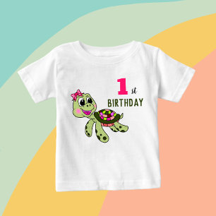Birthday turtle baby T-Shirt