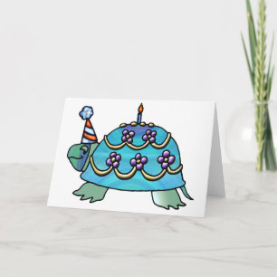 Birthday Turtle Card