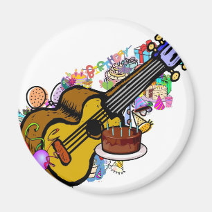 birthday uke magnet