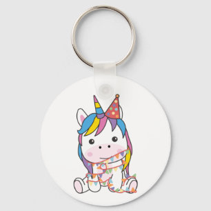 Birthday Unicorn For Kids A Birthday Keychain