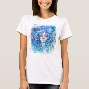 Birthday Watercolor Aquarius T-Shirt