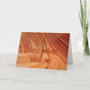 Birthday Wave Card
