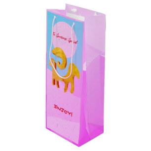 Birthday / Wine March 21 – April 19 Zodiac Aries Wine Gift Bag