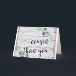 BIRTHDAY WISH "COUSIN" & "BEST FRIEND" CARD<br><div class="desc">THANKS FOR STOPPING BY ONE OF MY EIGHT STORES. YOUR COUSIN WILL LOVE THAT THIS "SPECIAL CARD" WILL BE FOR HIM OR HER!!!!</div>