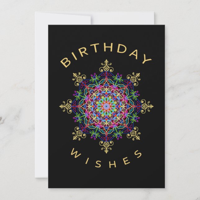 Birthday Wishes Card (Front)