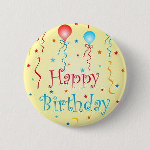 Birthday wishes - Pin button