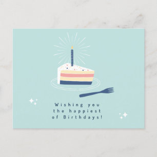 Birthday Wishes Postcard