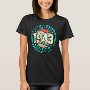 Birthday With And Born In 1943 Vintage T-Shirt