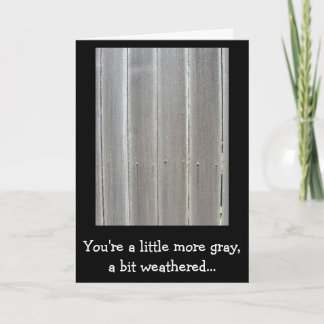 Birthday Wood Card