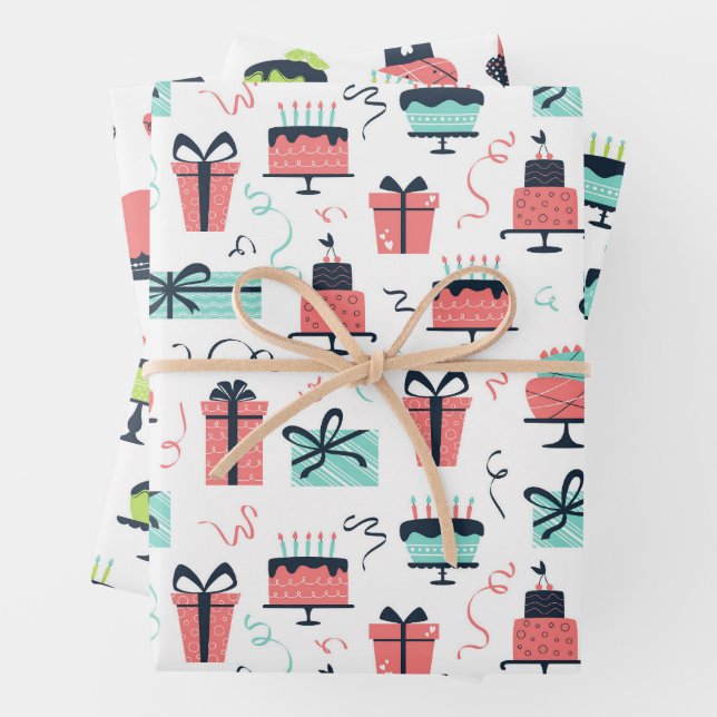 Birthday Wrapping Paper (In situ)