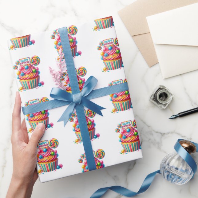 Birthday  wrapping paper (Gifting)