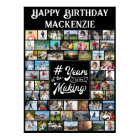 Birthday Years In the Making 59 Photo Collage