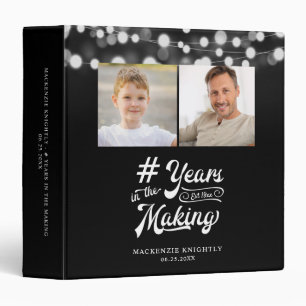 Birthday YEARS IN THE MAKING Lights Photo Album Binder