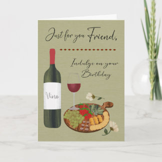 Birthday You’re Like a Fine Wine Card