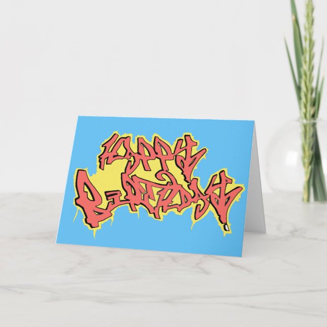 BIRTHDAYcard spangleMASSIVE Card (Front)