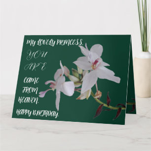 BIRTHDAYDAY FLOWER GIFT FOR DAUGHTER SISTER FRIEND CARD