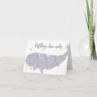 Birthday's Down Under Card