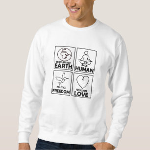 Birthplace Earth Race Human Cohesion Love Sweatshirt