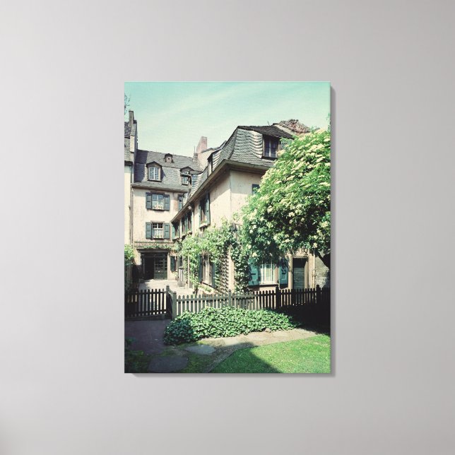 Birthplace of Ludwig van Beethoven Canvas Print (Front)
