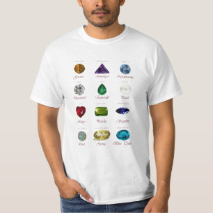 Birthstone Chart T-Shirt