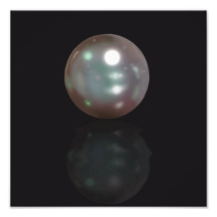 Birthstone Pearl June Photo Print