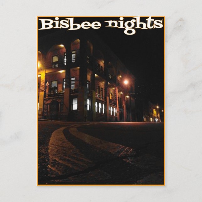 Bisbee Nights Postcard (Front)