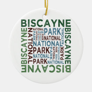 Biscayne National Park Ceramic Ornament