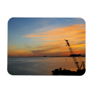 Biscayne sunset magnet