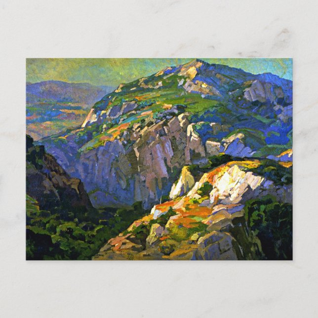 Bischoff - Canyon Green, fine art, Postcard (Front)
