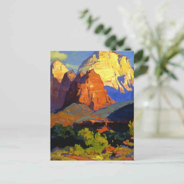 Bischoff - Zion Park Postcard (Standing Front)