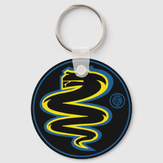 Biscione Nerazzurro, key chain (black)