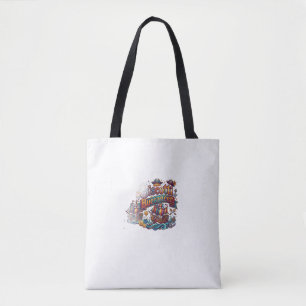 Biscotti Buccaneer – Funny Pirate Cookie T-Shirt  Tote Bag