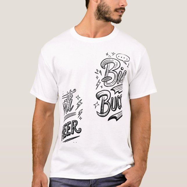 Biscotti Buccaneer T-Shirt Design 👕✅ (Front)