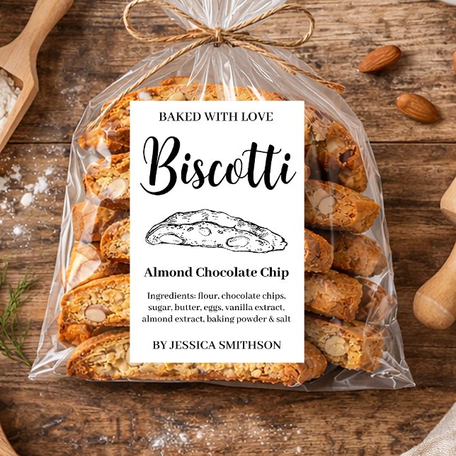 Biscotti Custom Homemade label BIS001tr (Creator Uploaded)