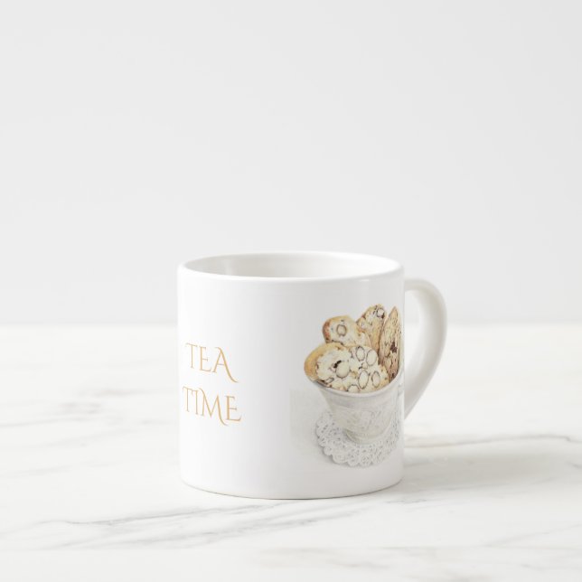 BISCOTTI "TEA TIME" Espresso Cup (Front Right)
