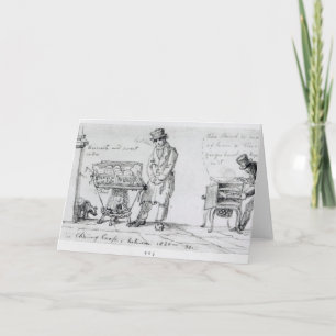 Biscuit and Gingerbread stalls at Charing Holiday Card