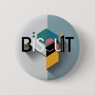 Biscuit Badge 2 Inch Round Button