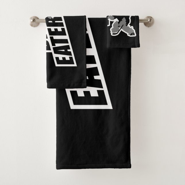 Biscuit Eater (hockey) Bath Towel Set (Insitu)