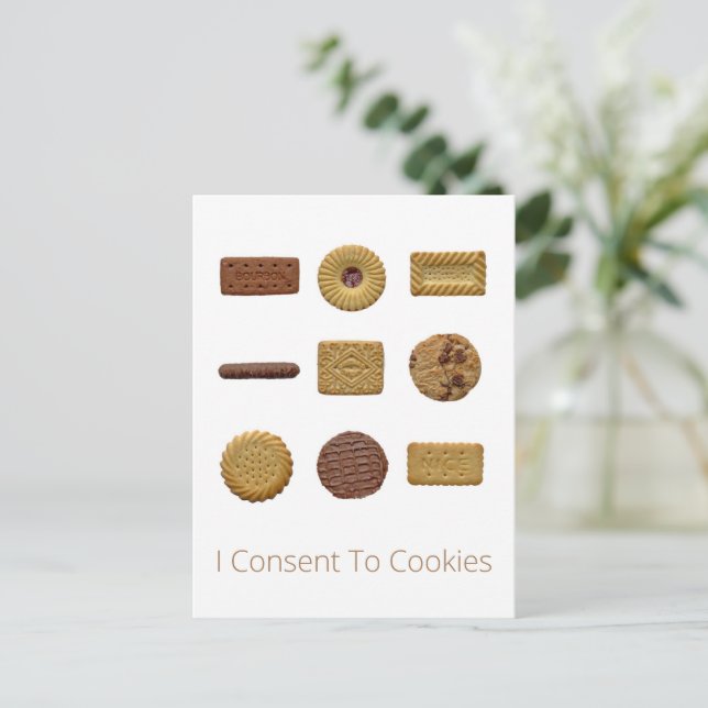 Biscuit Postcard (Standing Front)