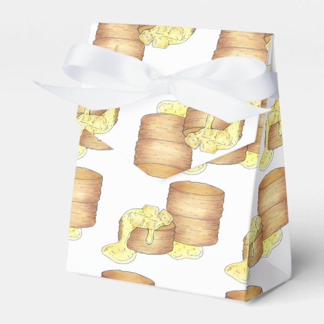 Biscuits and Gravy Southern Food Cooking Cuisine Favor Box (Front Side)