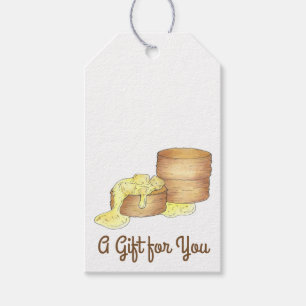 Biscuits and Sausage Gravy Southern Breakfast Food Gift Tags