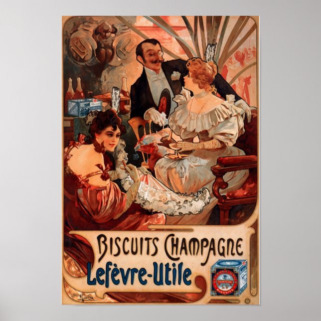 Biscuits Champagne-Lefevre-Utile Poster (Front)