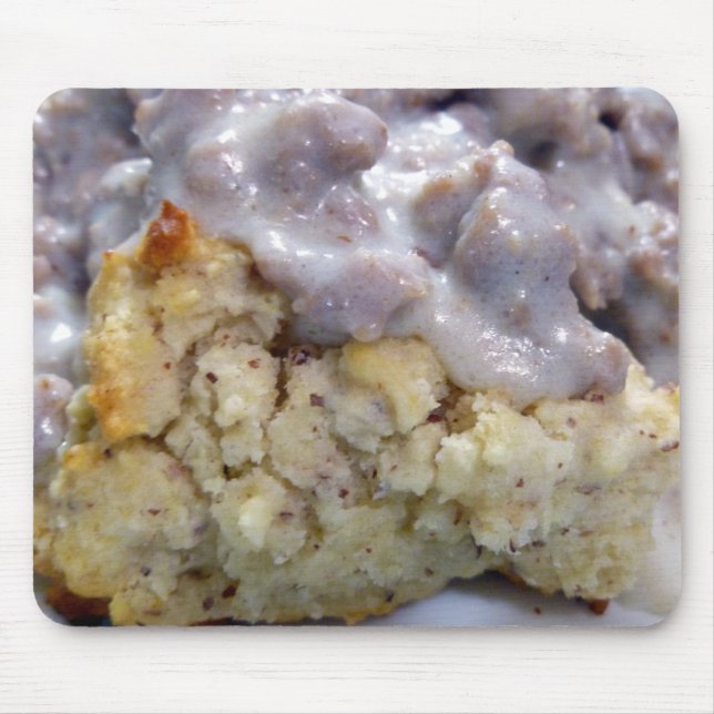 Biscuits & gravy mouse pad (Front)