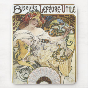 Biscuits Lefeure-1897 Mouse Pad