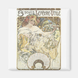 Biscuits Lefeure-Utile - distressed Magnet