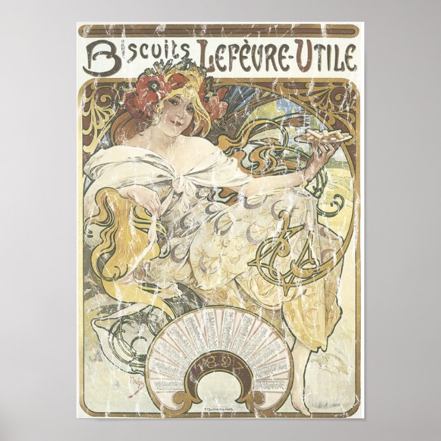 Biscuits Lefeure-Utile - distressed Poster (Front)